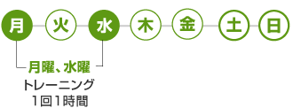 週間スケジュール